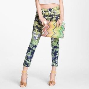 Blank NYC The Stick Shift Print Leave Skinny jeans